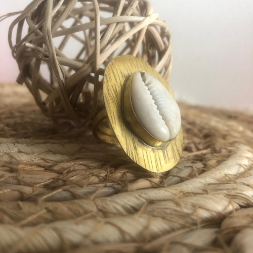 Bague en bronze Yos du Sénégal